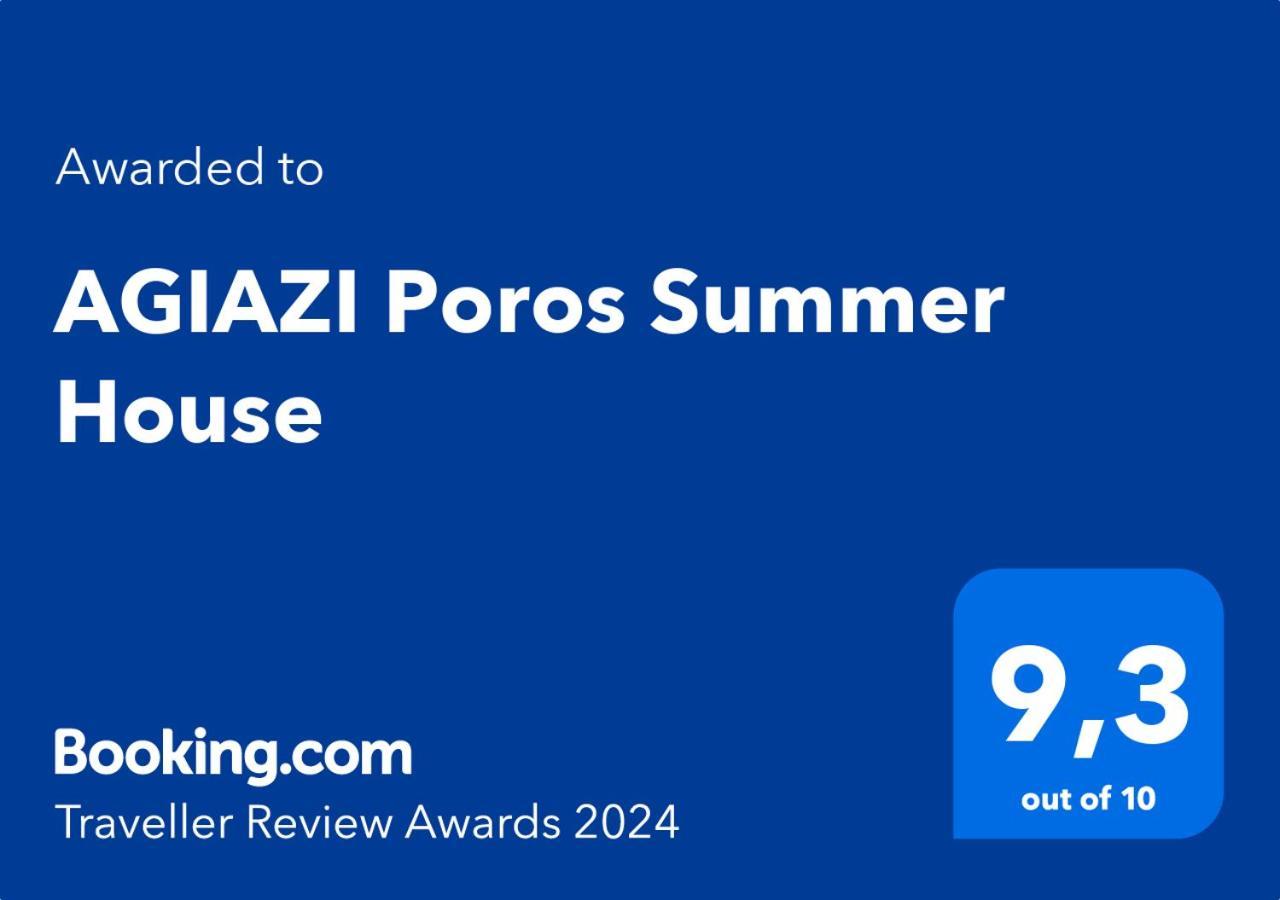 Agiazi Poros Summer House Galatás المظهر الخارجي الصورة